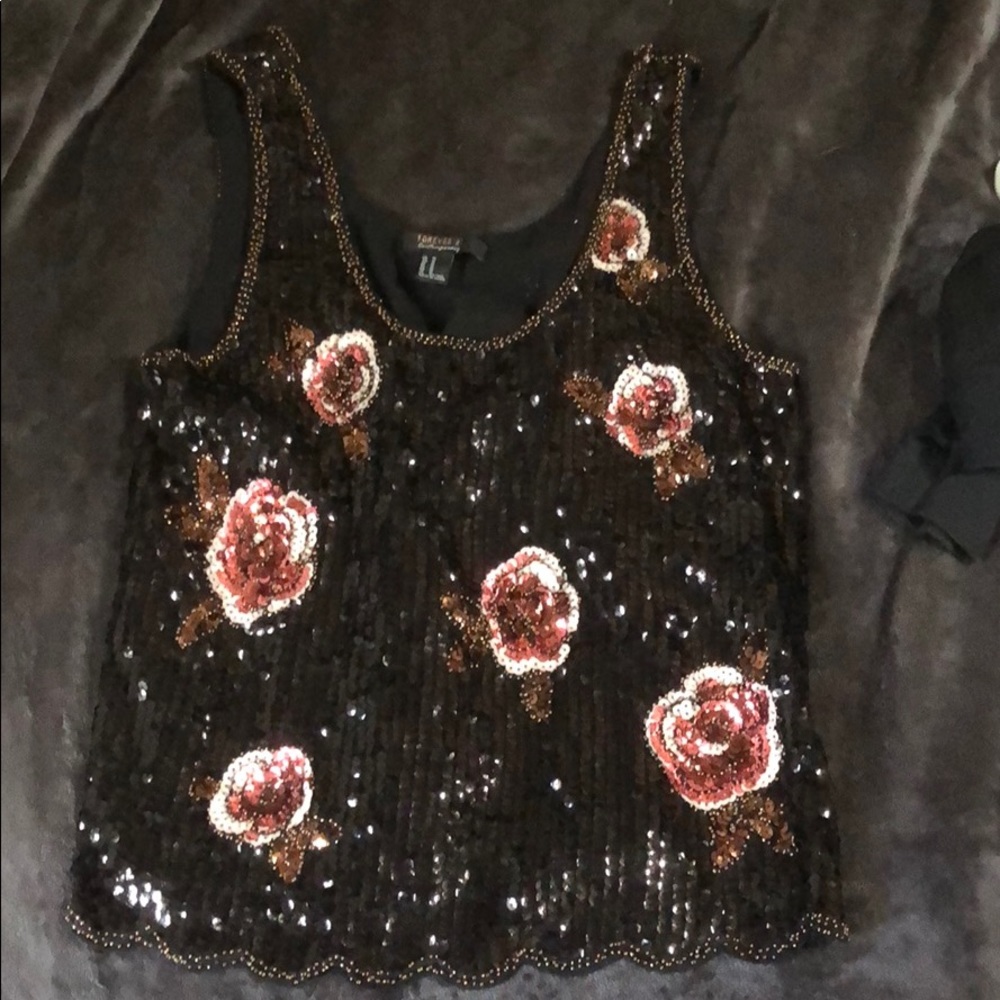 Sequence Forever 21 black top